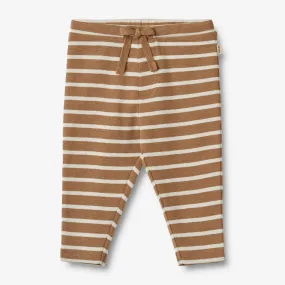 Jersey Pants Manfred - caramel stripe