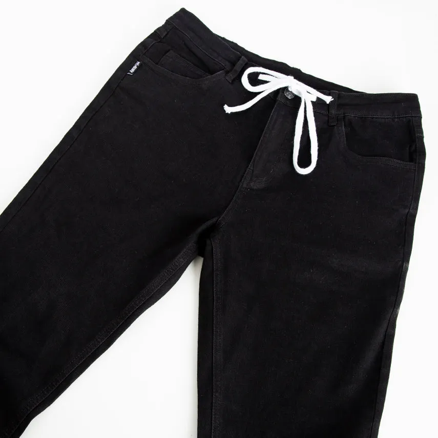 Jet Black - Denim Pants