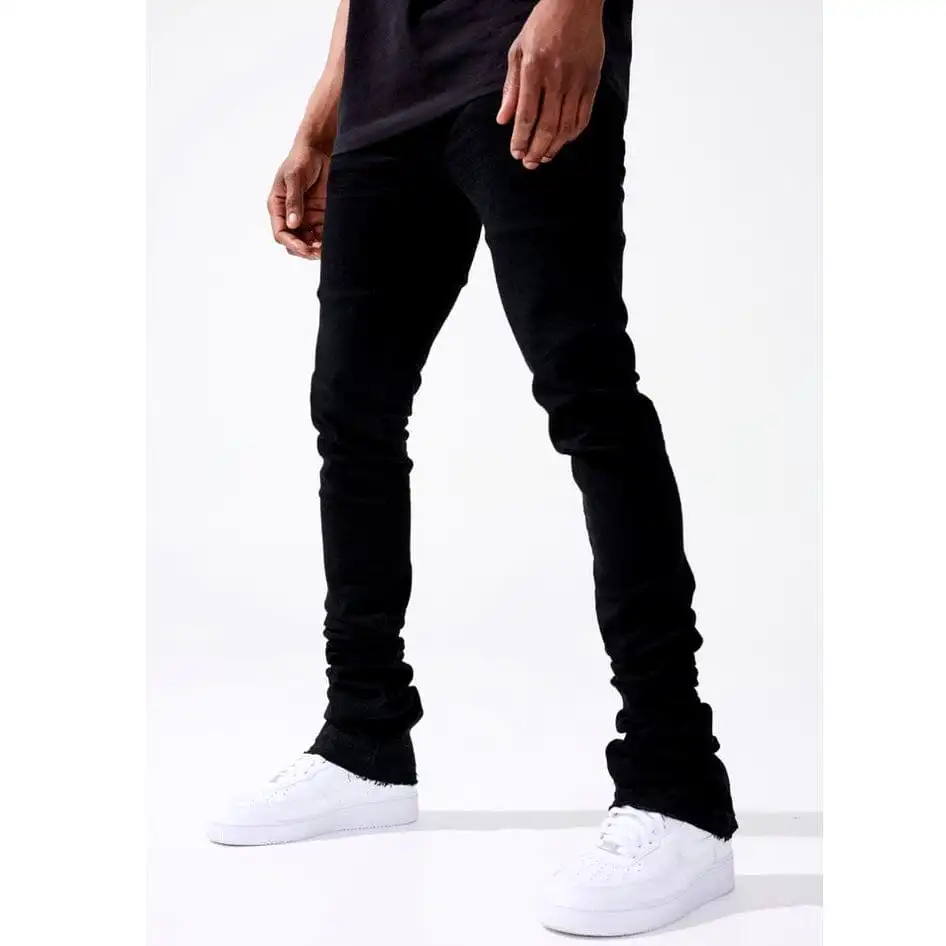 Jordan Craig Martin Stacked Kingsbridge Denim (Jet Black) JTF212L