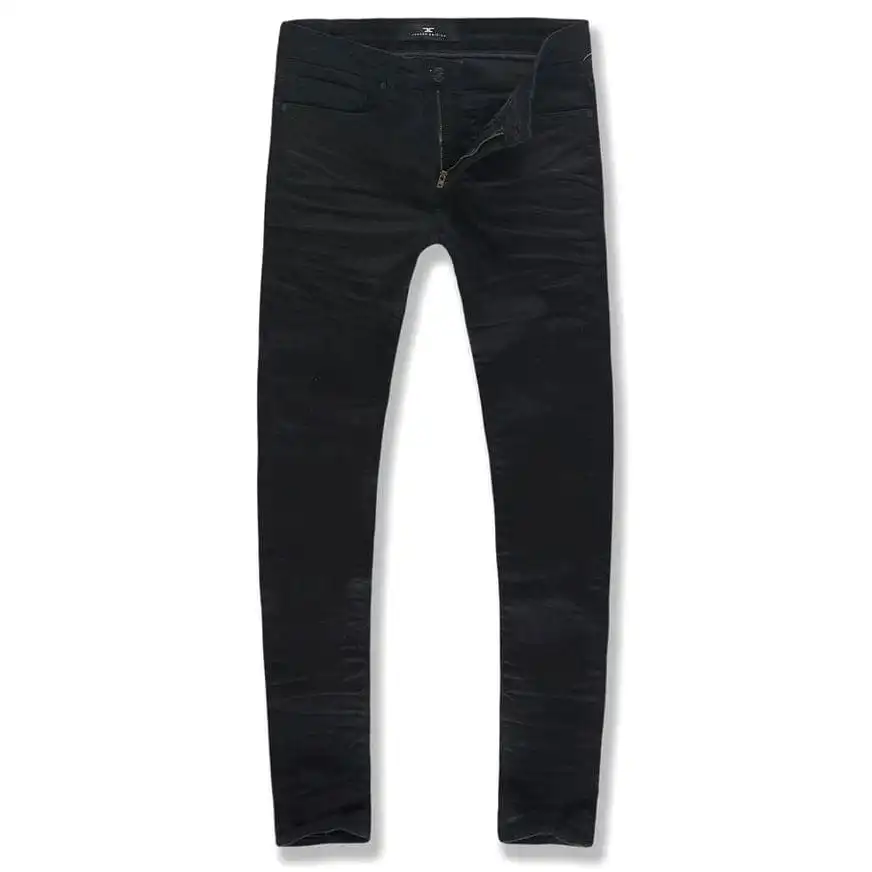 Jordan Craig Ross Aced Crinkled Denim (Jet Black) JR1096A