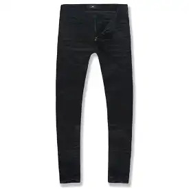 Jordan Craig Ross Aced Crinkled Denim (Jet Black) JR1096A