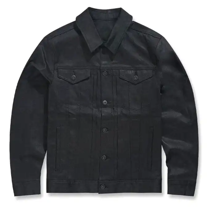 Jordan Craig Smooth Criminal Denim Trucker Jacket 2.0 (Jet Black) JJ450