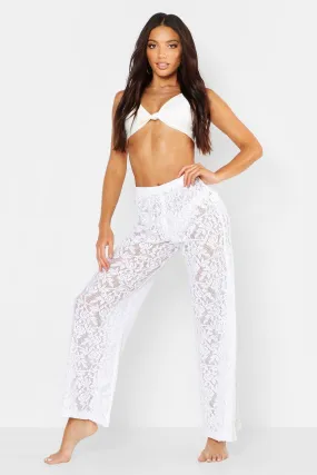 Lace Beach Pants