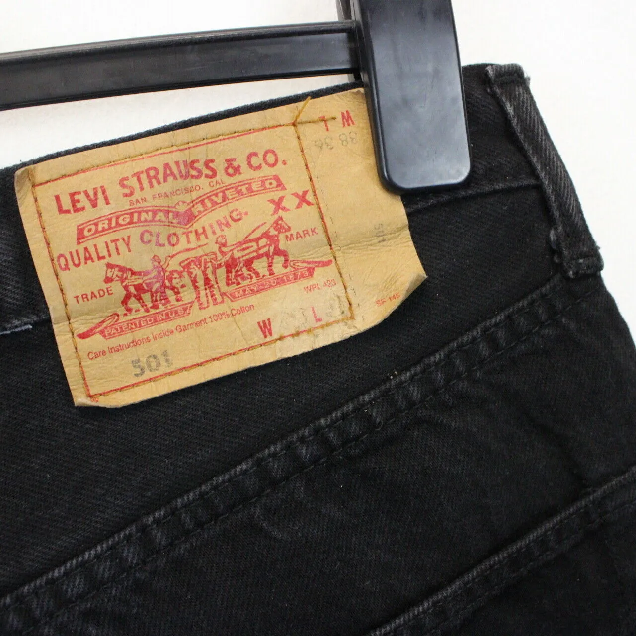 LEVIS 501 Jeans Black | W34 L28