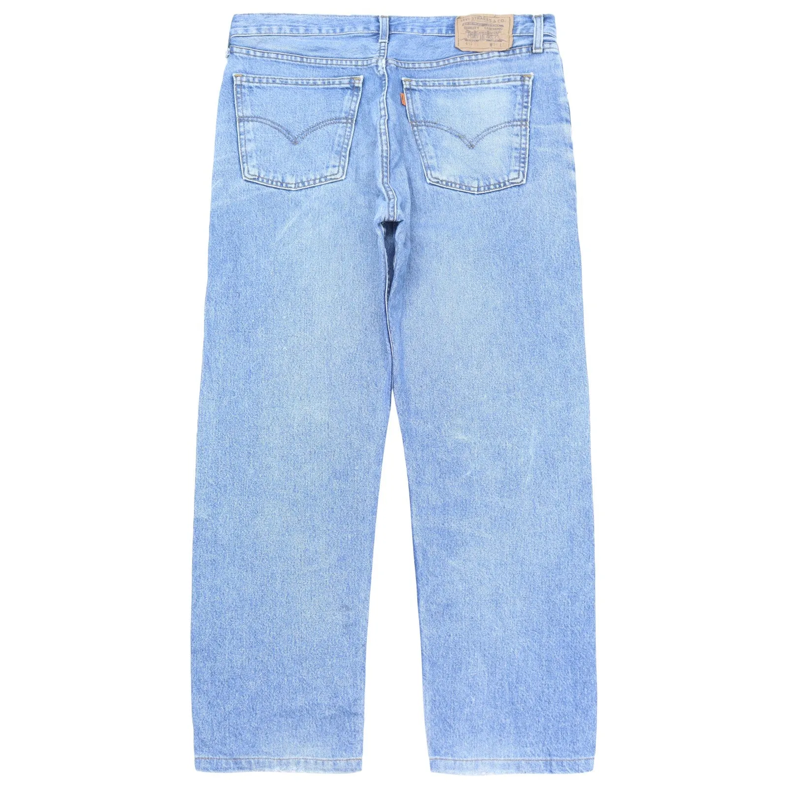 Levi's 615 Orange Tab Blue Jeans