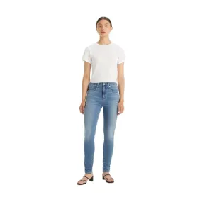 LEVI'S 721 High Rise Skinny Blue Jeans Donna Cool Wild Times Blu