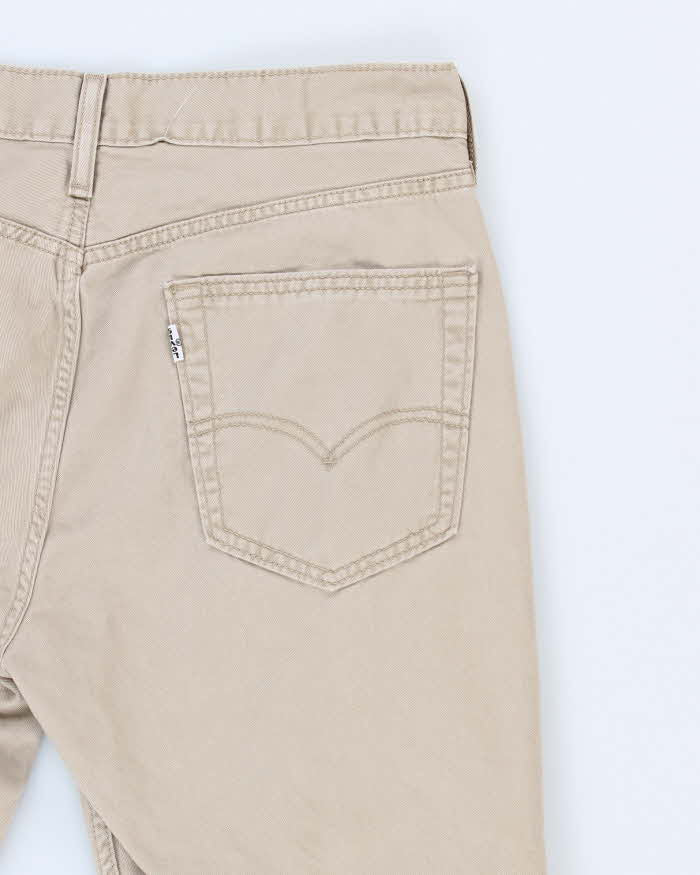 Levi's White Tab Beige Trousers - W33 L30