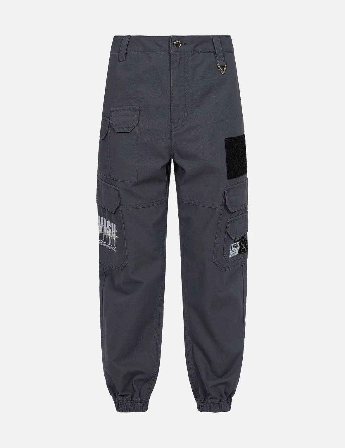 Logo Embossed Patch Fashion fit Cargo Pants