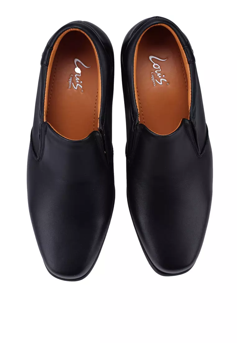 Louis Cuppers Faux Leather Slip-Ons