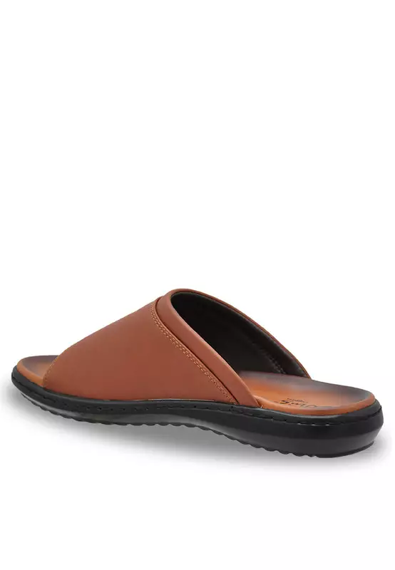 Louis Cuppers Louis Cuppers Slip On Faux Leather Casual Sandals