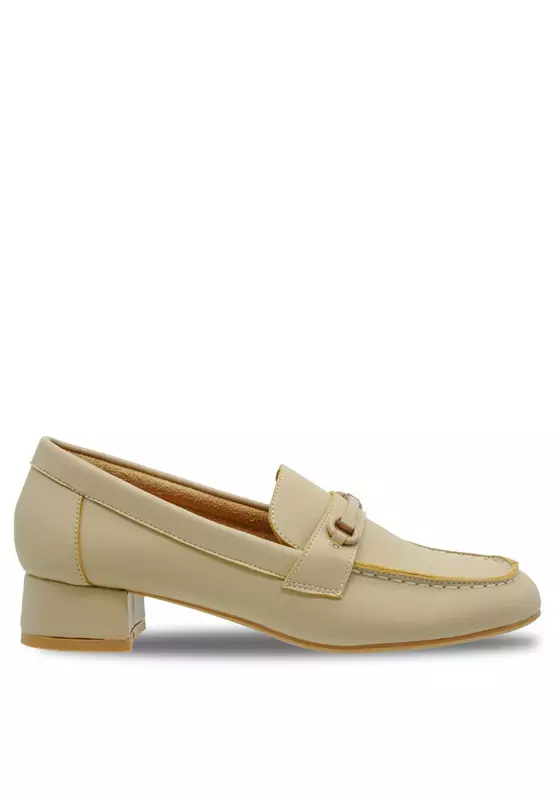 Louis Cuppers Louis Cuppers Slip On Faux Leather Fashion Heels