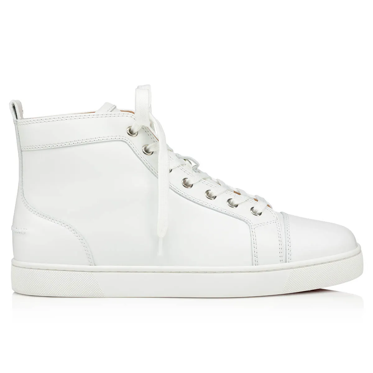 Louis High-top sneakers - Calf leather - White - Men