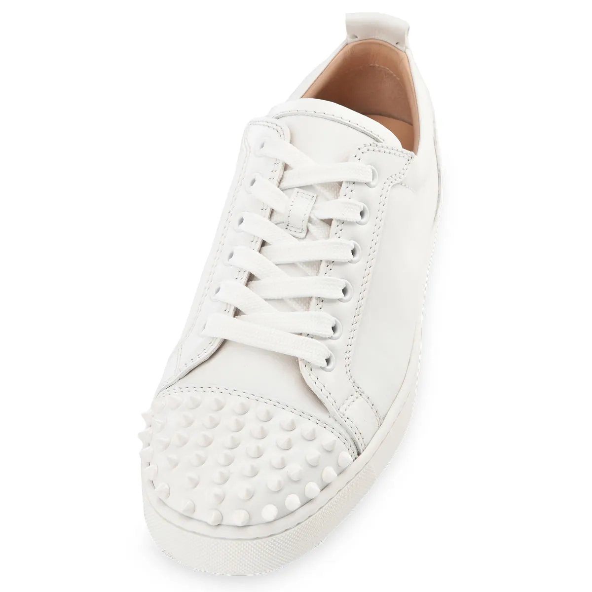 Louis Junior Spikes Sneakers - Calf leather - White - Men