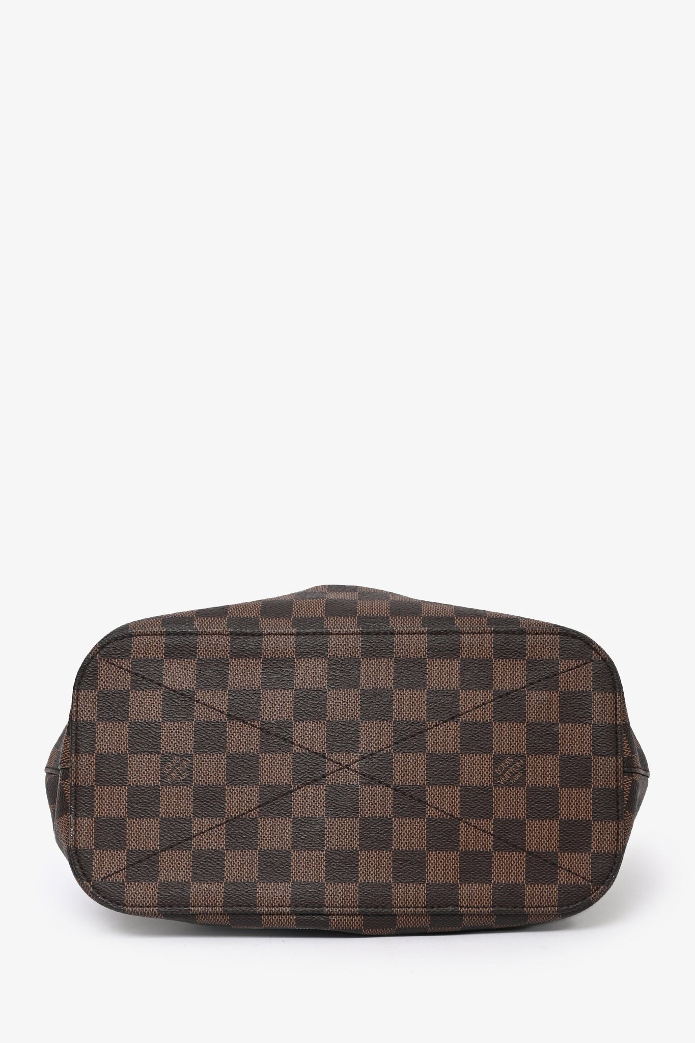 Louis Vuitton 2016 Damier Leather Ebene Siena Bag with Strap