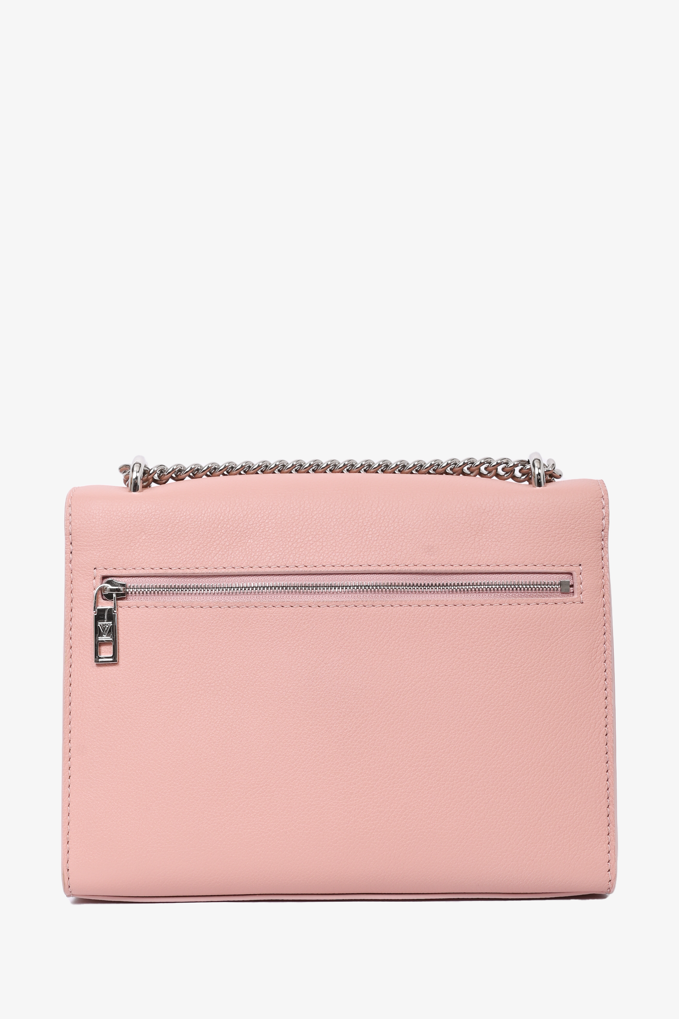 Louis Vuitton 2018 Pink/White Leather Mylockme Crossbody Bag