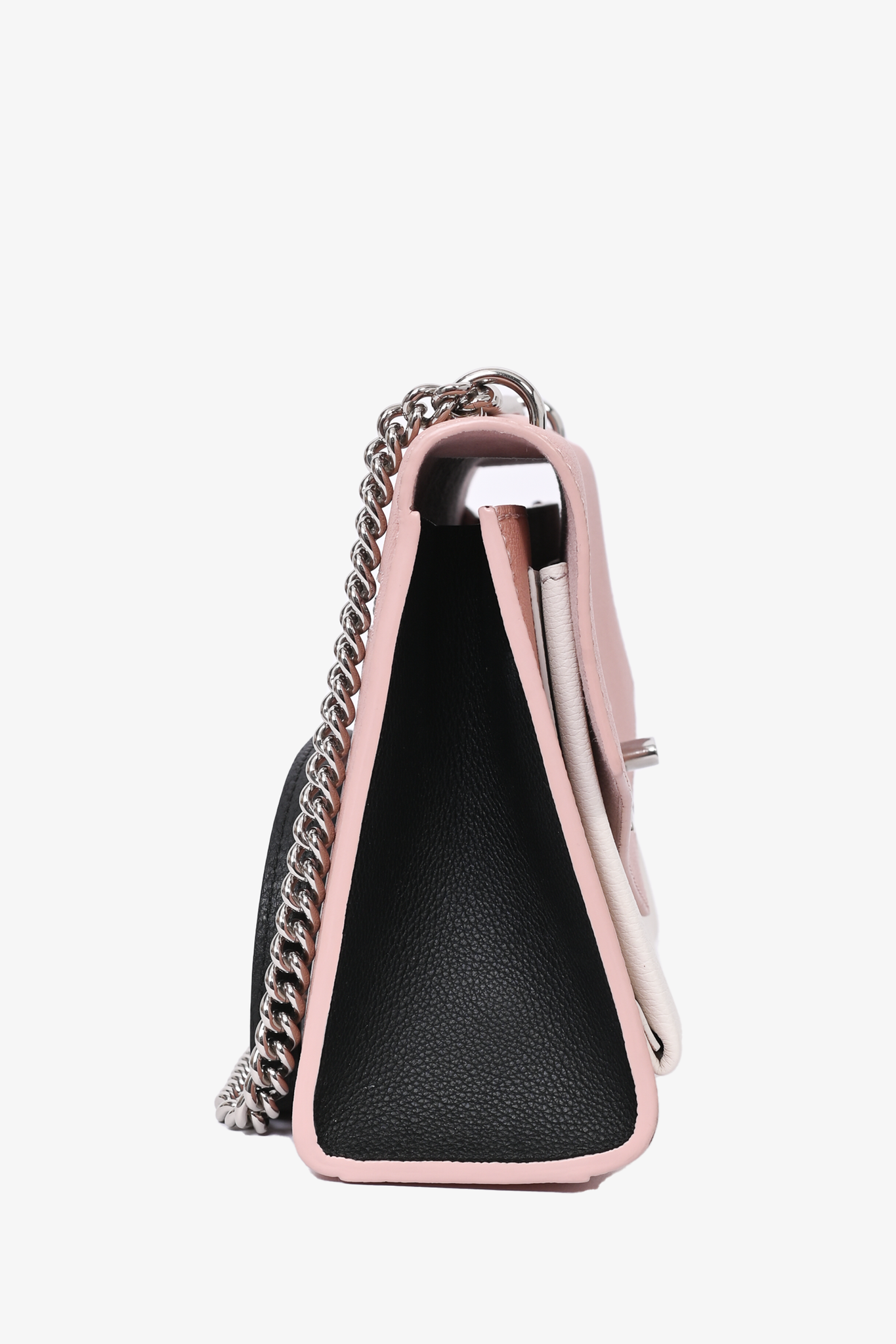 Louis Vuitton 2018 Pink/White Leather Mylockme Crossbody Bag