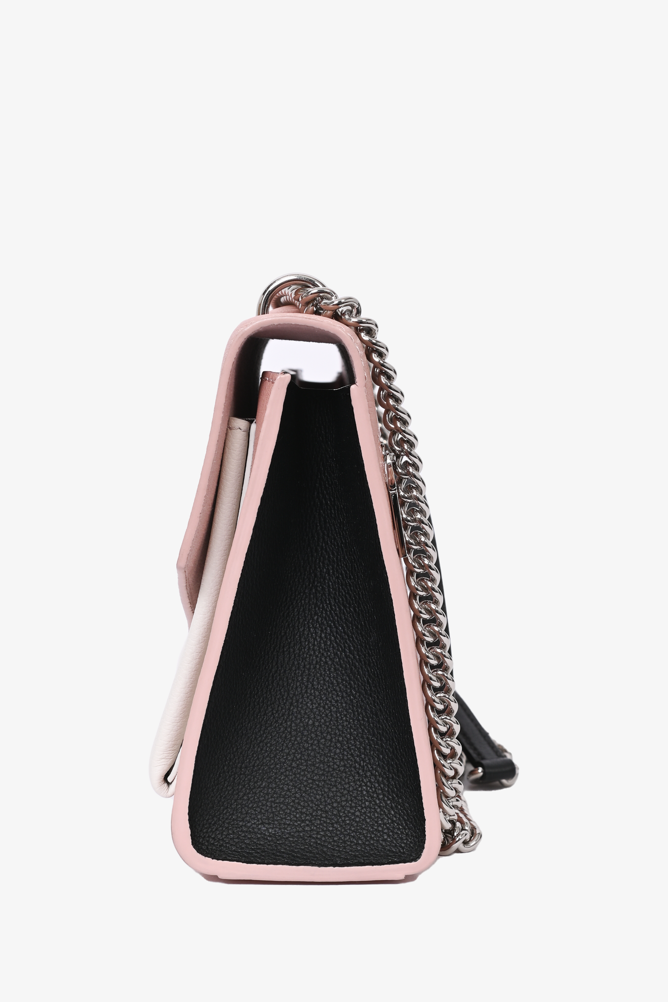 Louis Vuitton 2018 Pink/White Leather Mylockme Crossbody Bag