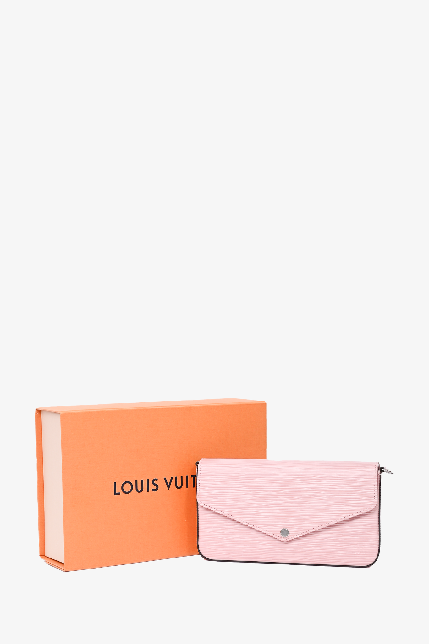 Louis Vuitton 2019 Pink Epi Leather Felicie Pochette with Pouch Insert