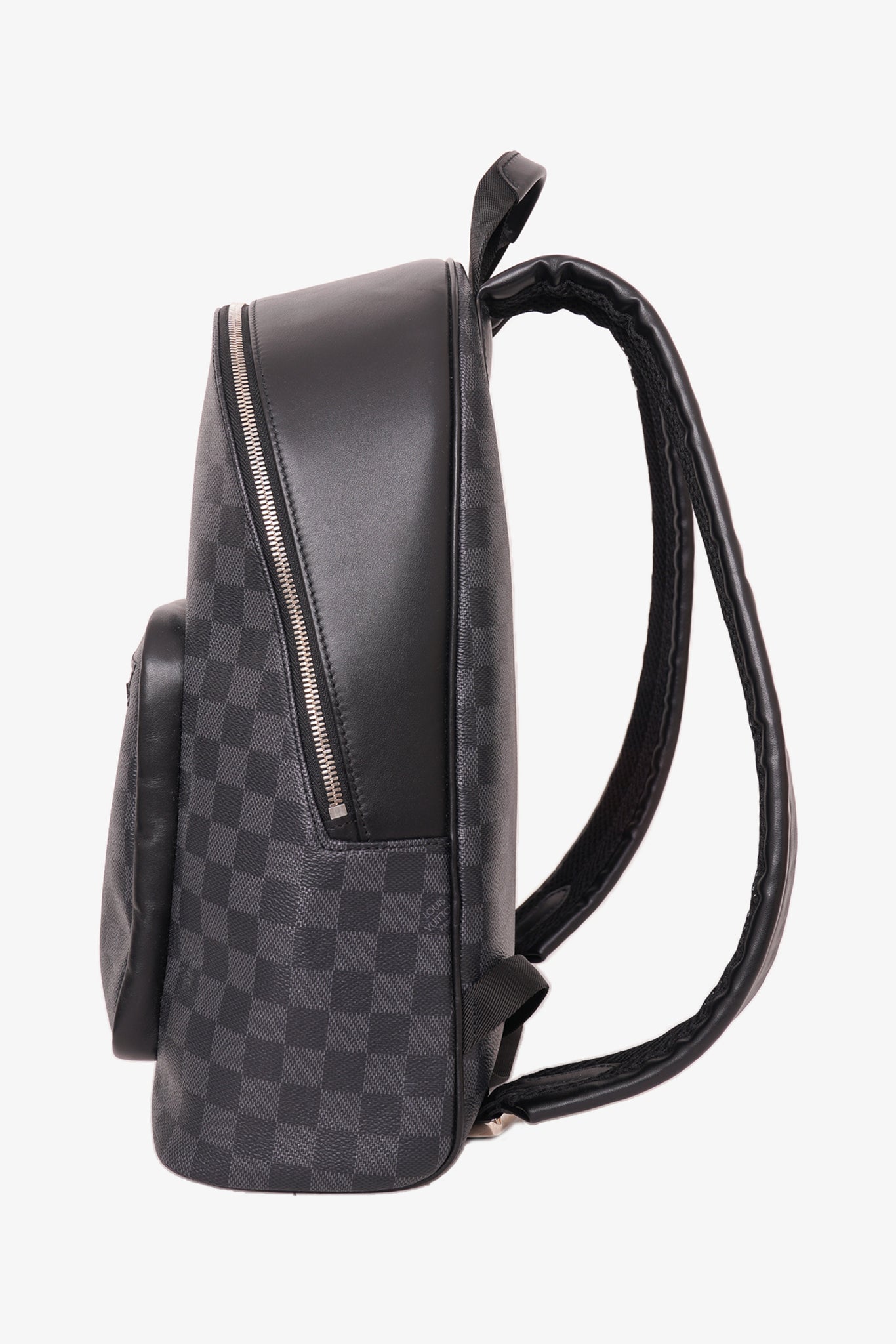 Louis Vuitton Graphite Damier Leather 'Josh' Backpack