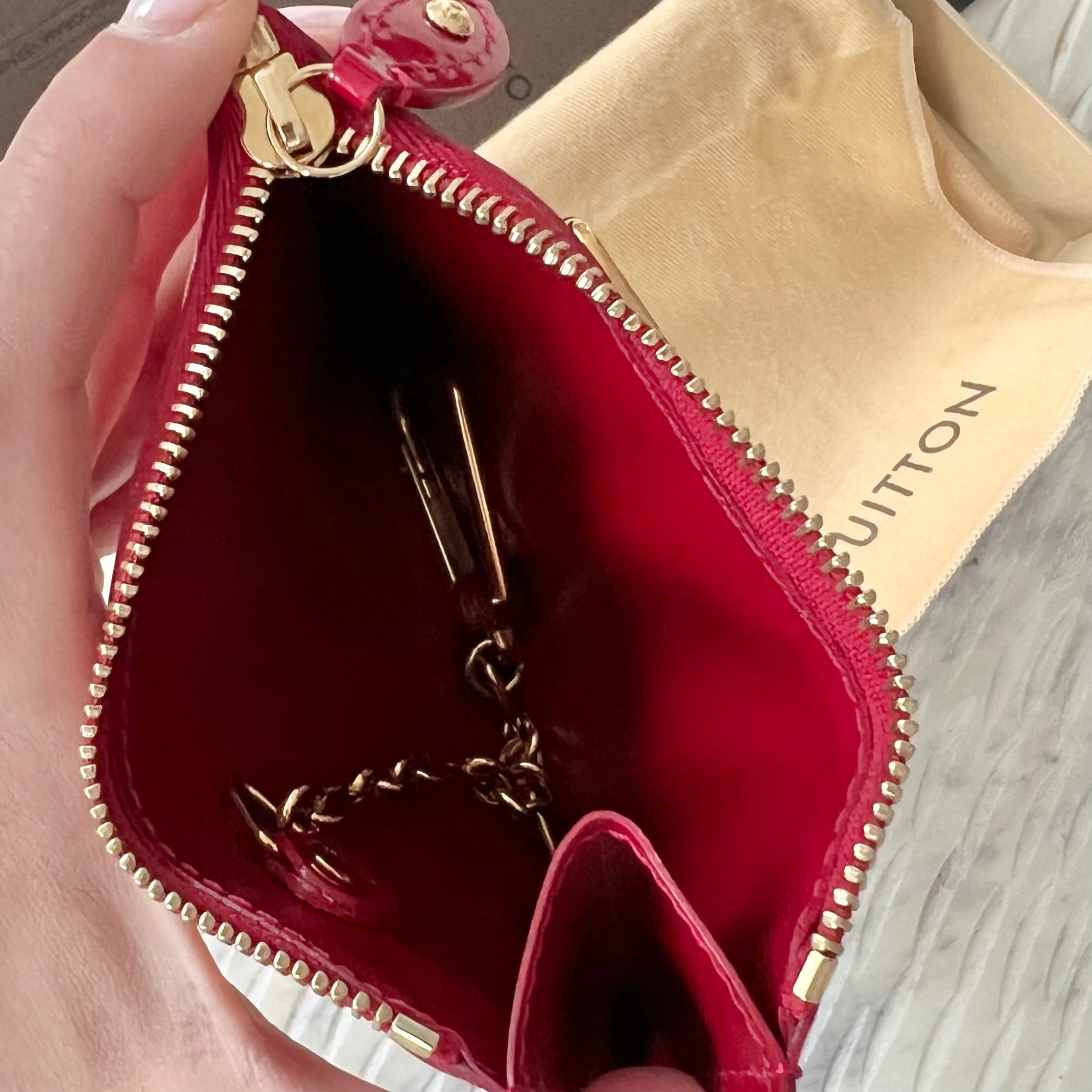 Louis Vuitton Vernis Key Pouch