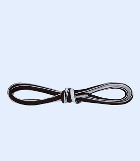 MA0592-WHITE-BROW-Shoe Laces For Men