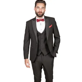 MARC DARCY DALTON BLACK DRESS SUIT | Menswear Online