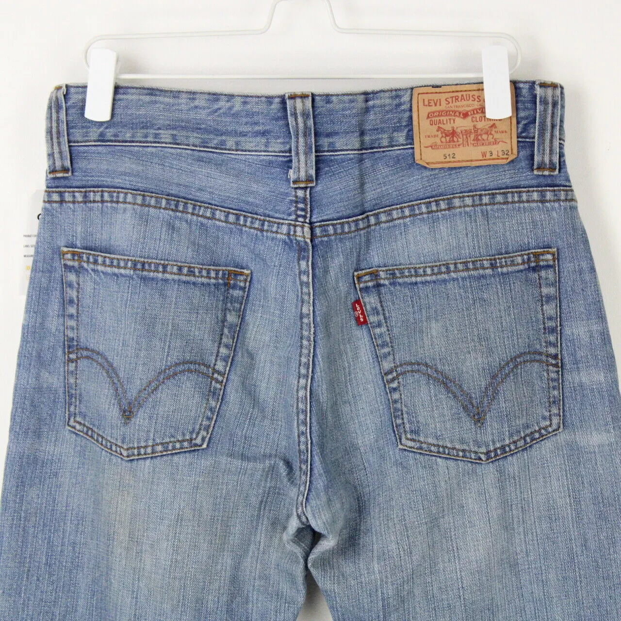 Mens LEVIS 512 Jeans Mid Blue | W33 L32