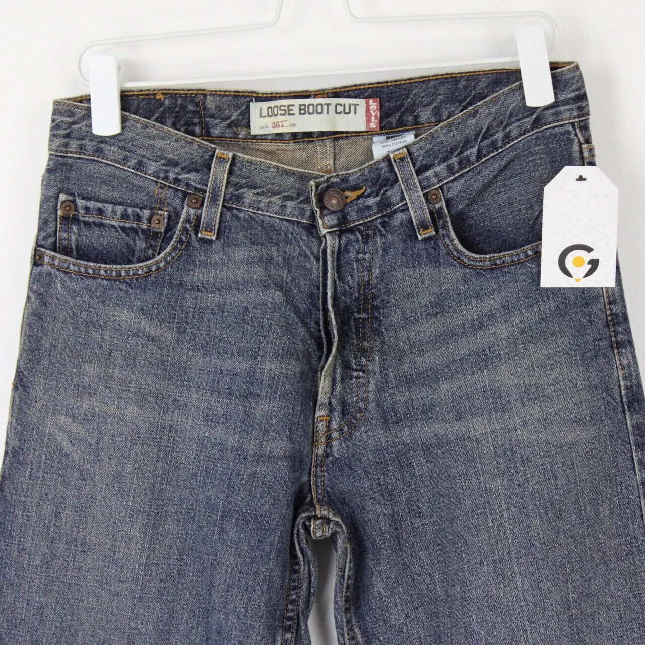 Mens LEVIS 567 Jeans Mid Blue | W29 L32