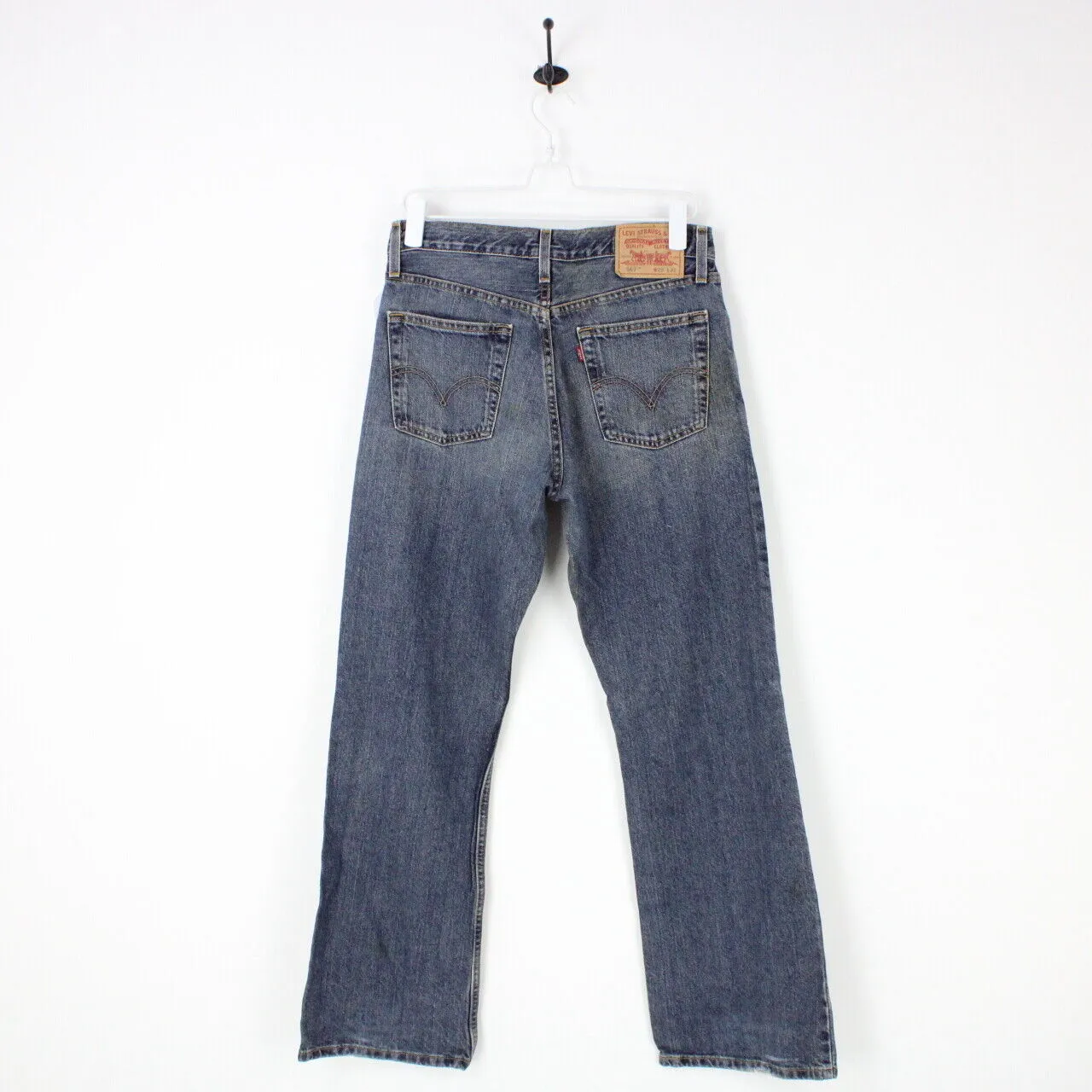 Mens LEVIS 567 Jeans Mid Blue | W29 L32