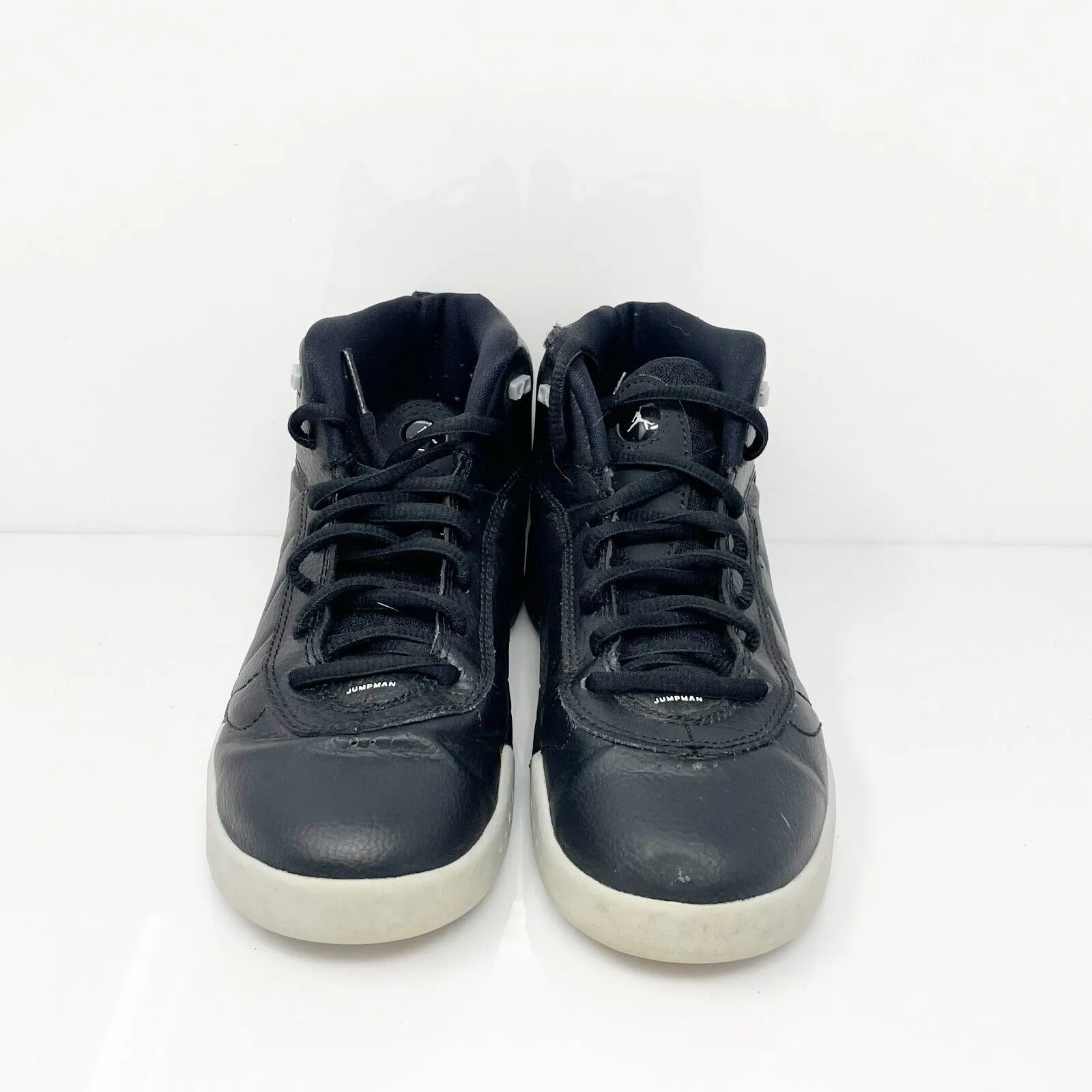 Nike Boys Air Jordan Jumpman Pro 909419-022 Black Basketball Shoes Sneakers 2Y