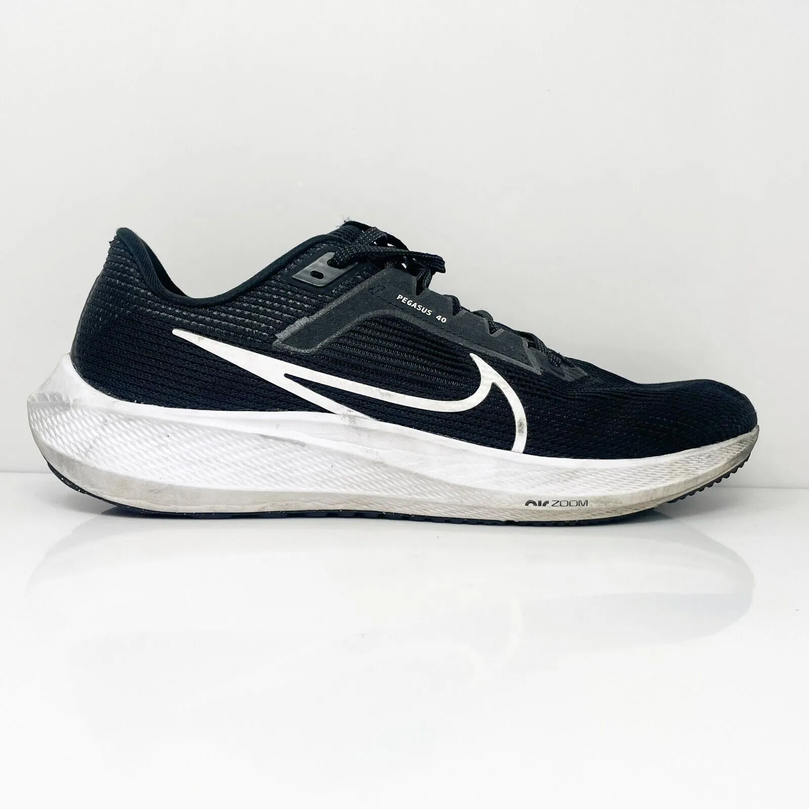 Nike Mens Air Zoom Pegasus 40 DV3853-001 Black Running Shoes Sneakers Size 11.5