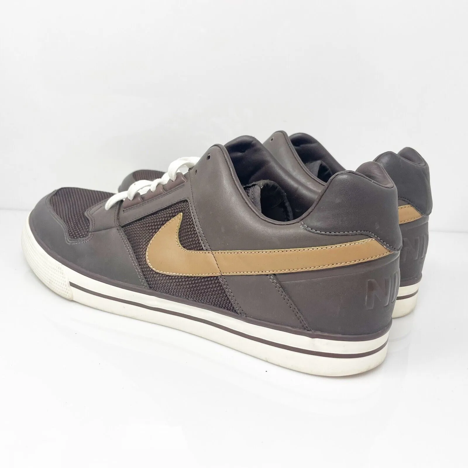 Nike Mens Delta Force 370543-221 Brown Casual Shoes Sneakers Size 14