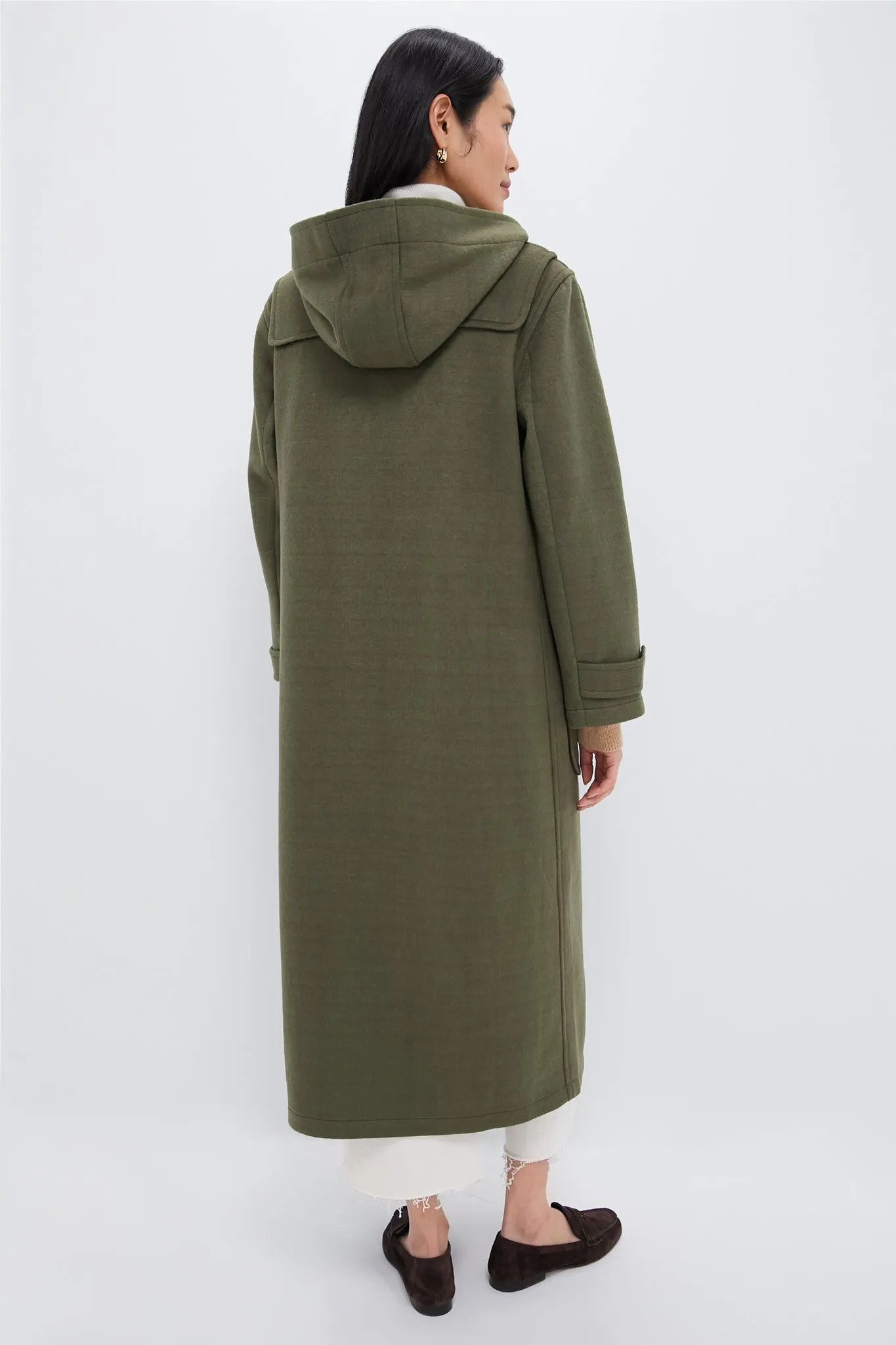 Olive Green Arthur Toggle Coat