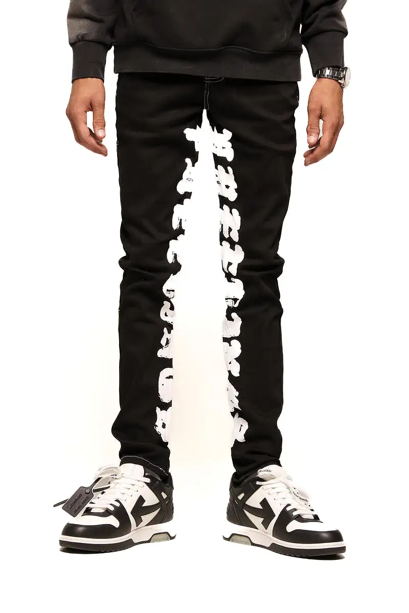 PHEELINGS BREAK FREE SKINNY DENIM (JET BLACK)