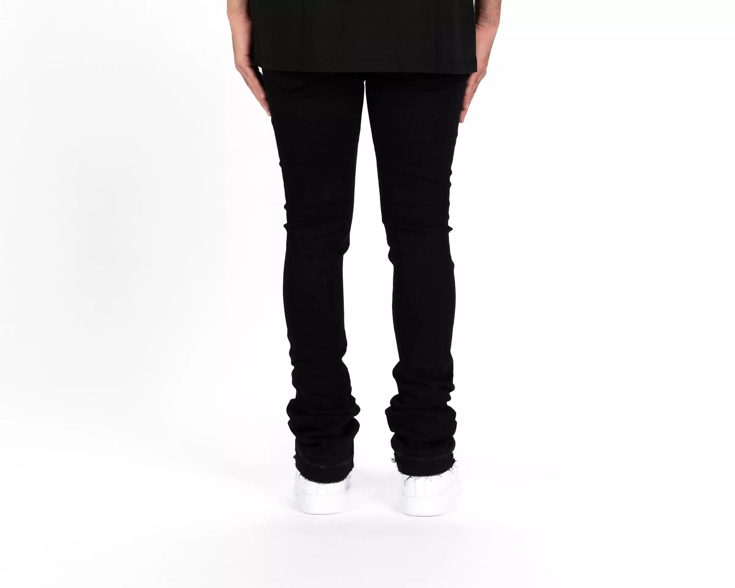 Pheelings NOW OR NEVER FLARE STACK DENIM (JET BLACK)