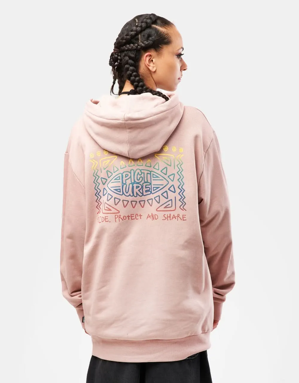 Picture Aloha Organic Pullover Hoodie - Woodrose