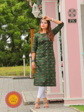 PK Fashion Trend Heavy Rayon Designer Kurti Collection