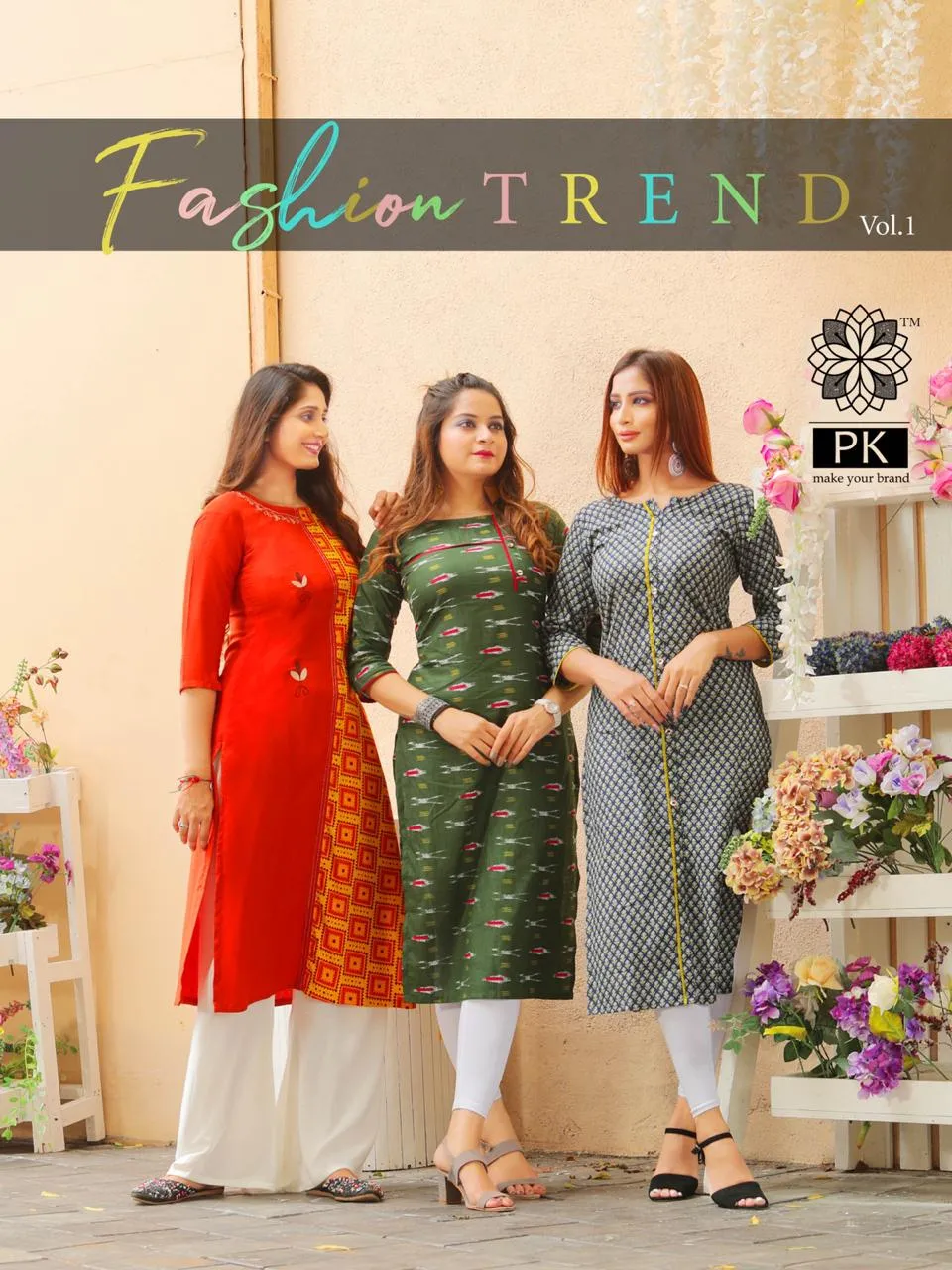 PK Fashion Trend Heavy Rayon Designer Kurti Collection