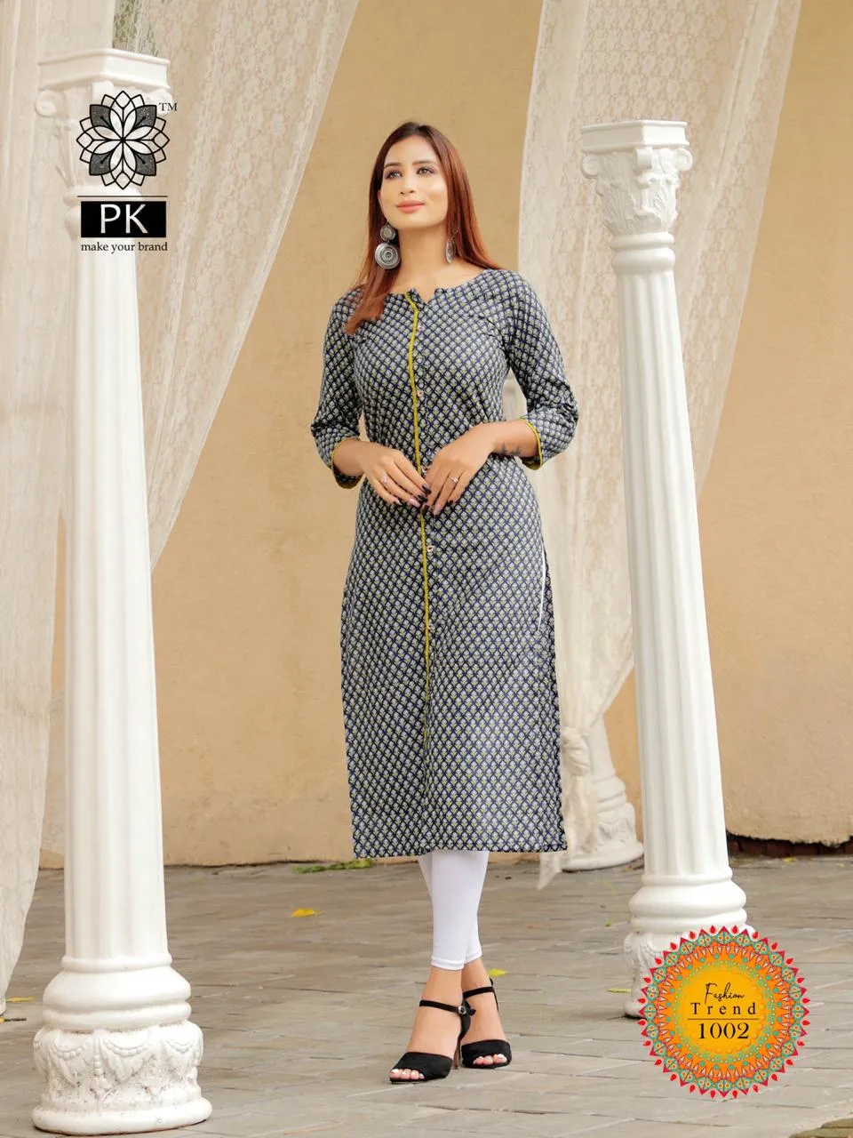 PK Fashion Trend Heavy Rayon Designer Kurti Collection