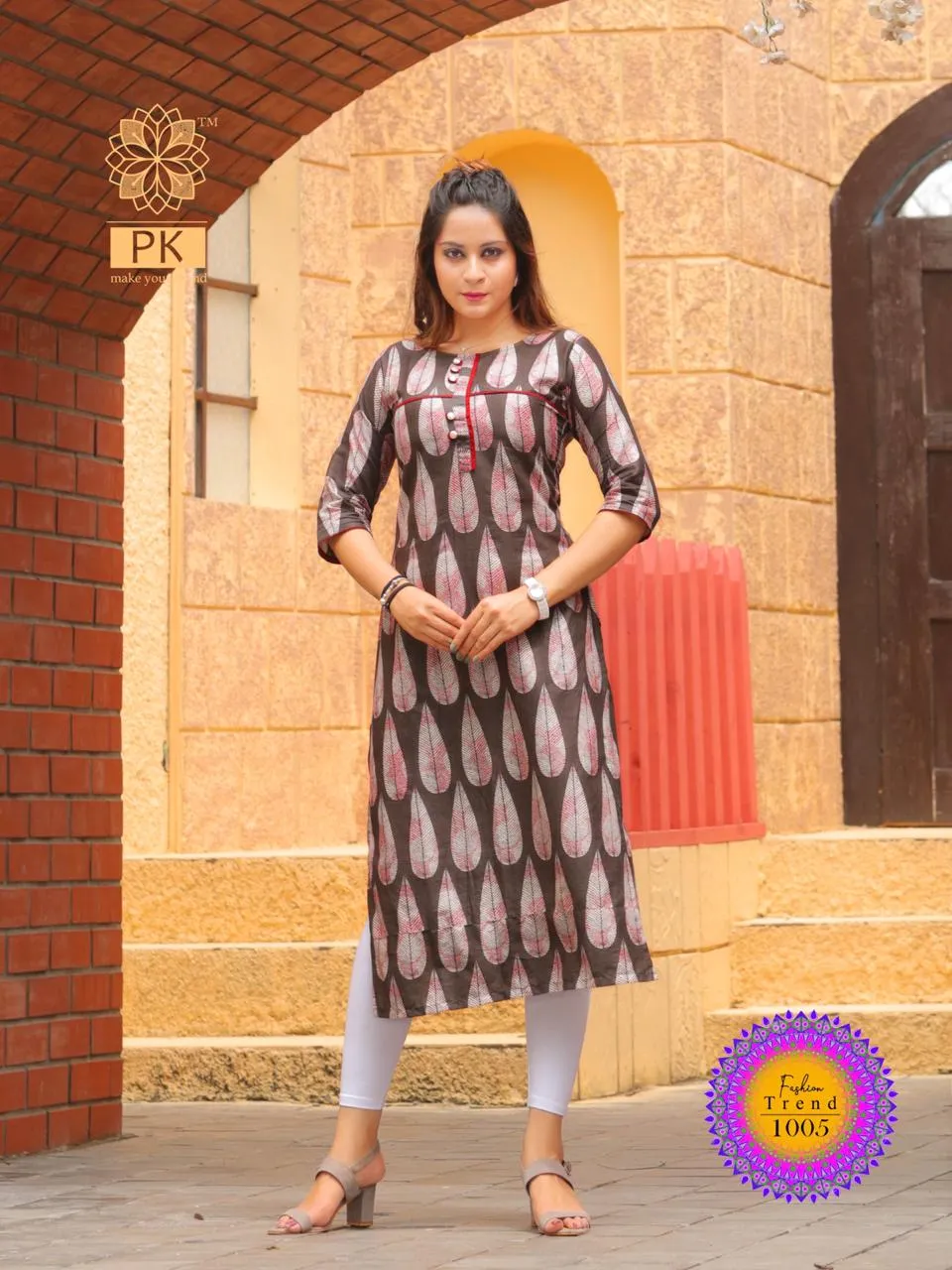 PK Fashion Trend Heavy Rayon Designer Kurti Collection