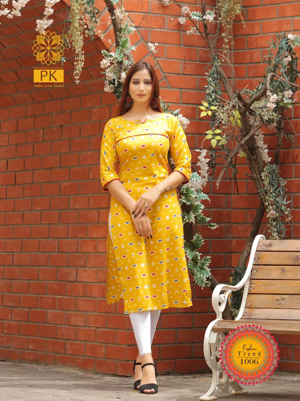 PK Fashion Trend Heavy Rayon Designer Kurti Collection