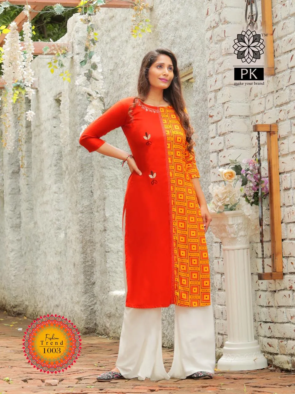 PK Fashion Trend Heavy Rayon Designer Kurti Collection