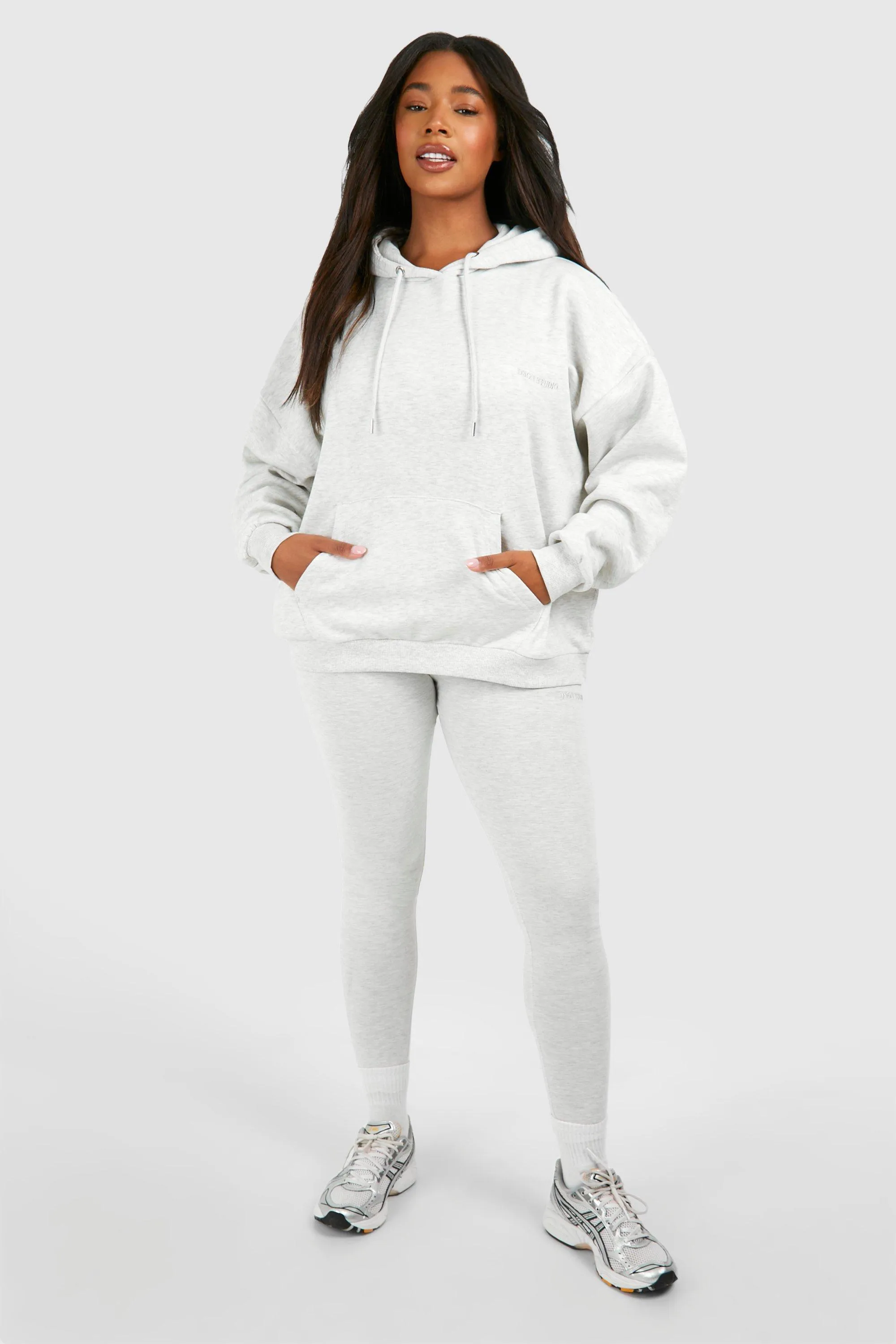 Plus Hoodie And Legging Set