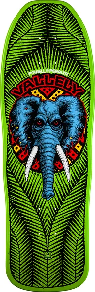 POWELL PERALTA DECK REISSUE VALLELY ELEPHANT LIME 10 X 30.25