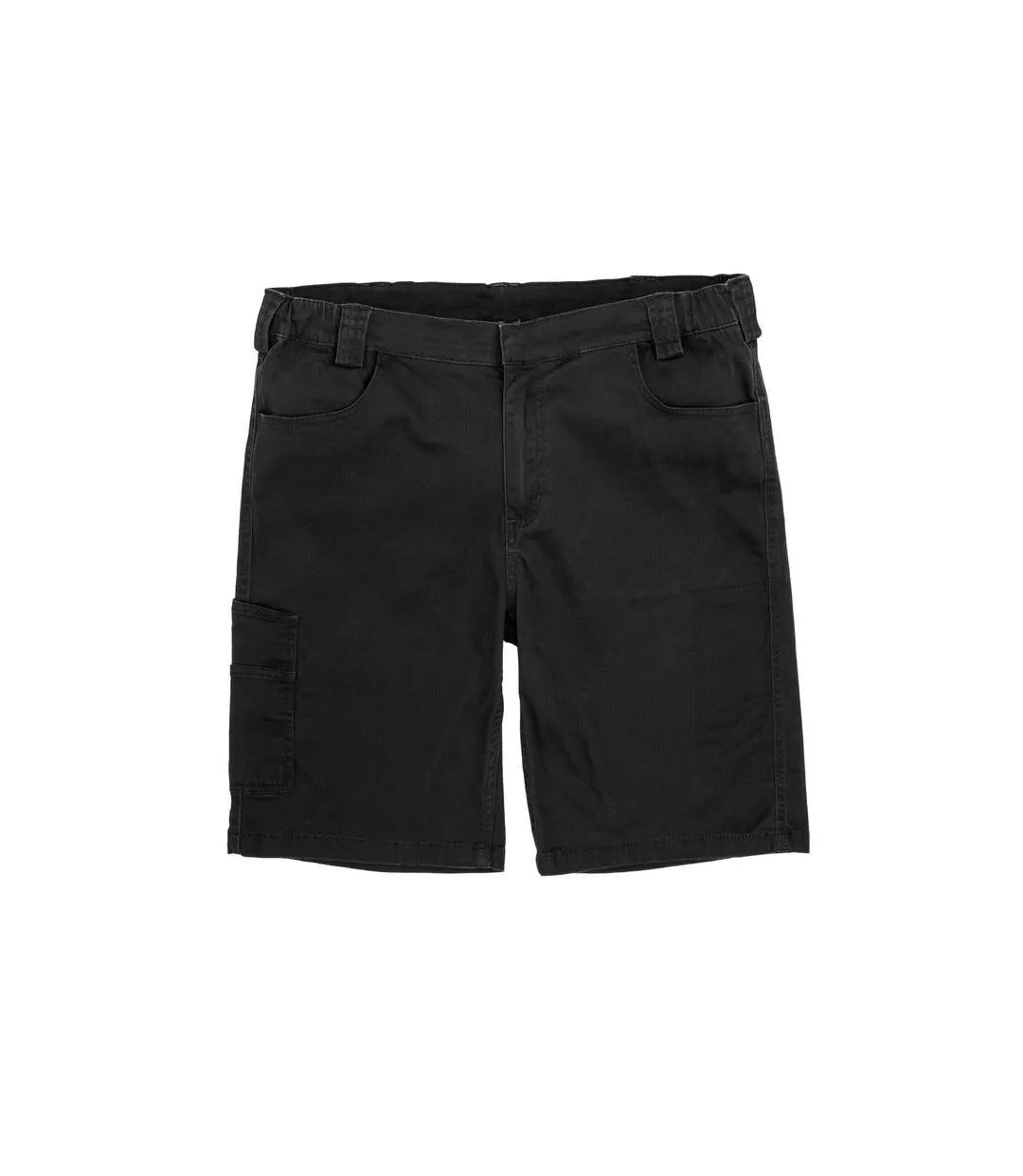 Result mens work-guard super stretch slim chino shorts black Result Work-Guard