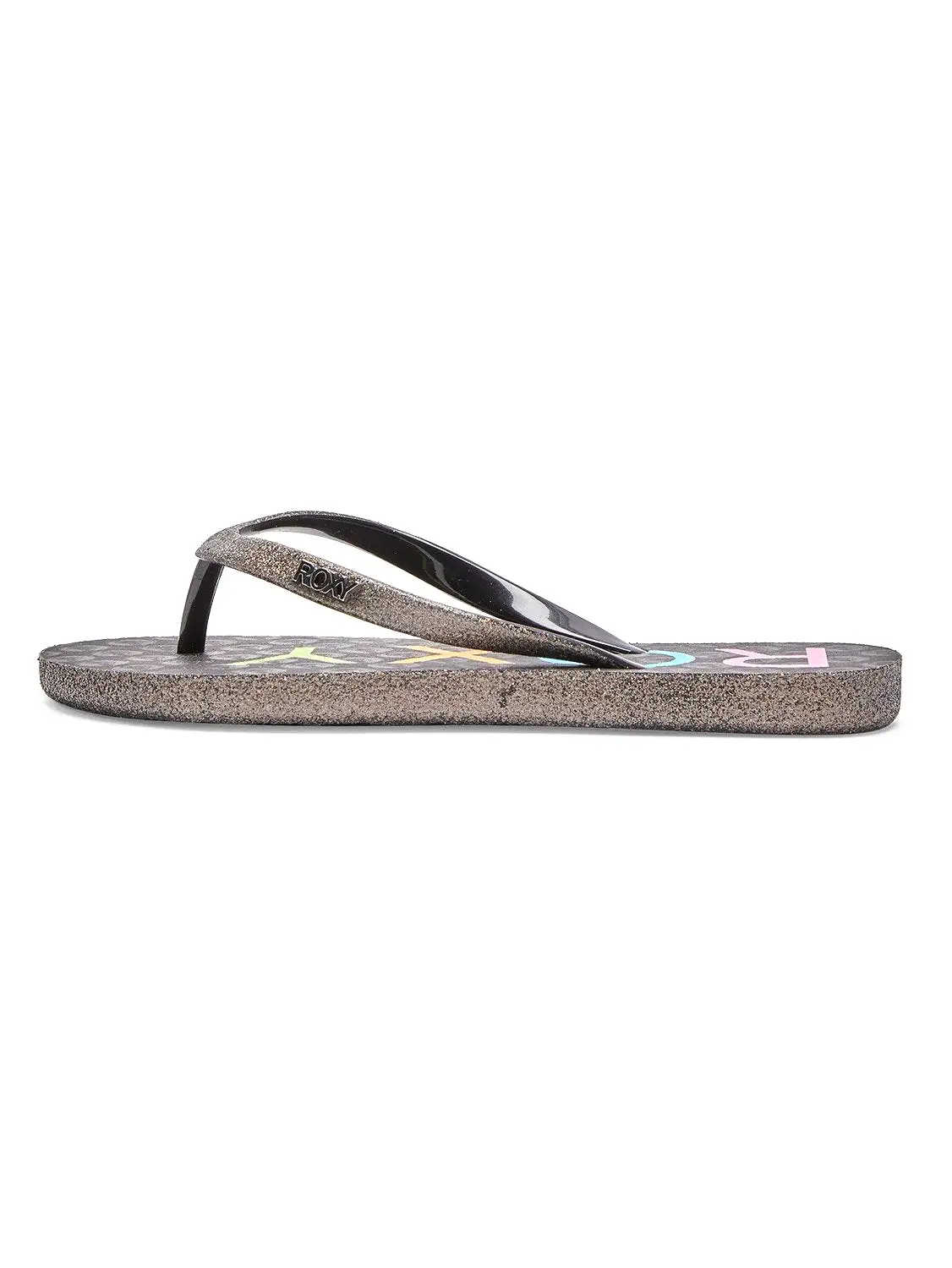 Roxy Girls Viva Glitter Flip Flops