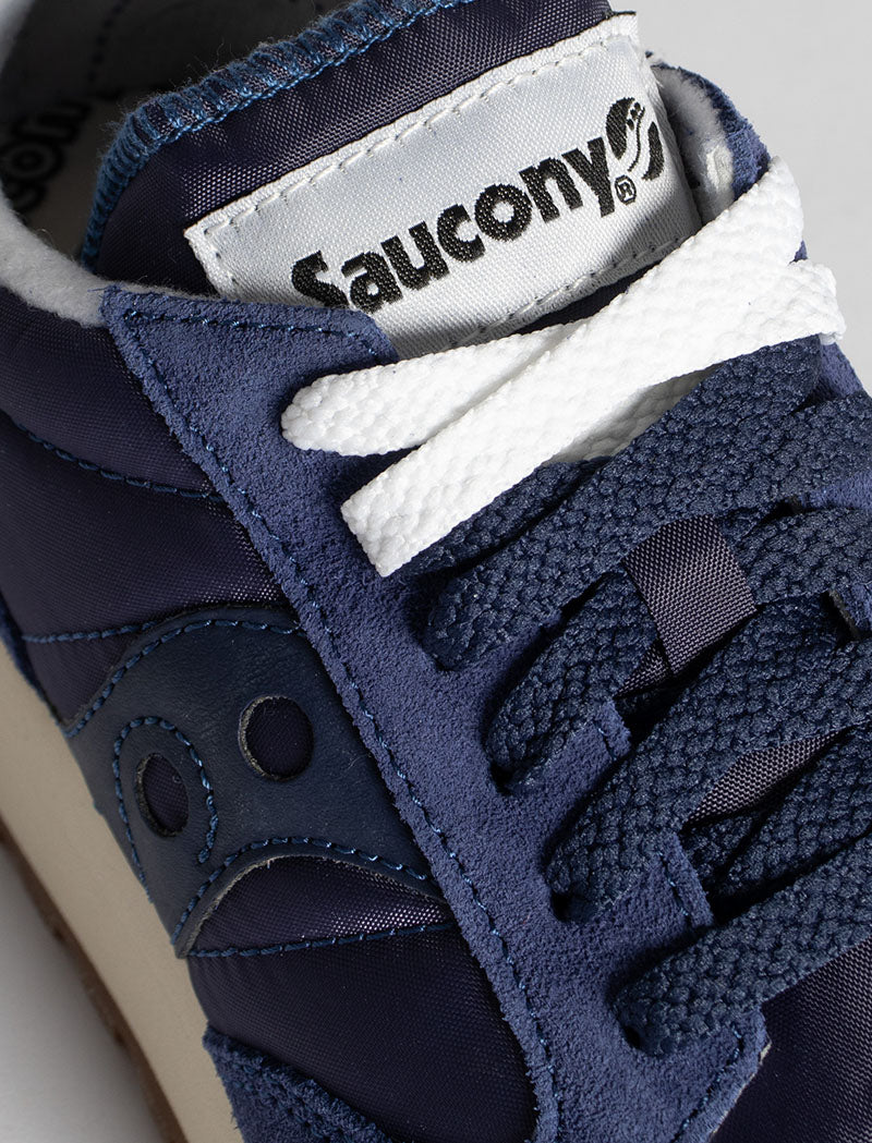 Saucony Jazz Original Vintage Trainer Navy Marine