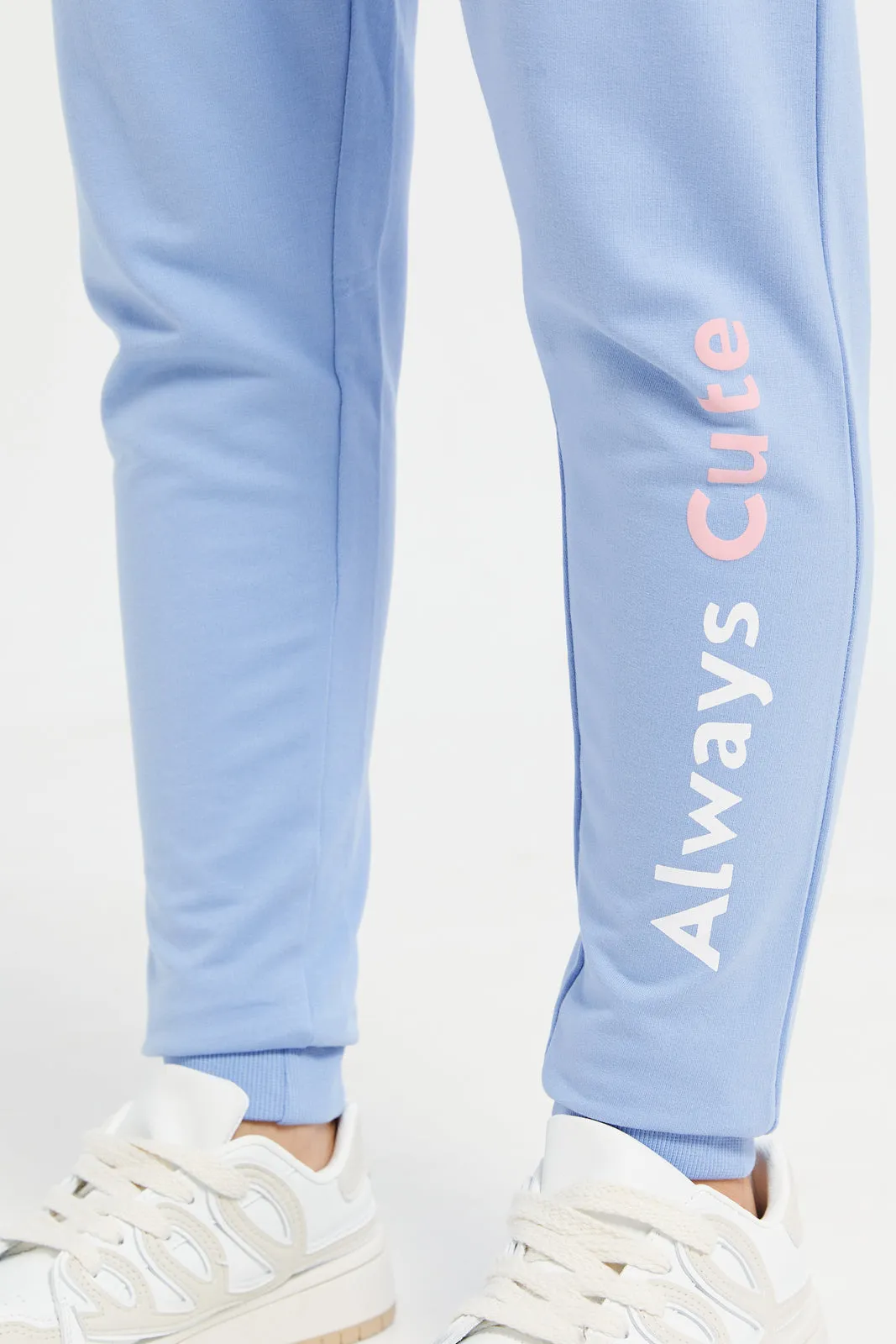 Senior Girls Blue Basic Pants