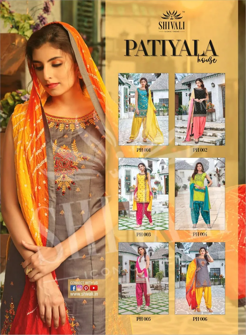 Shivali Fashion Patiala House Fancy Designer kurti Collection