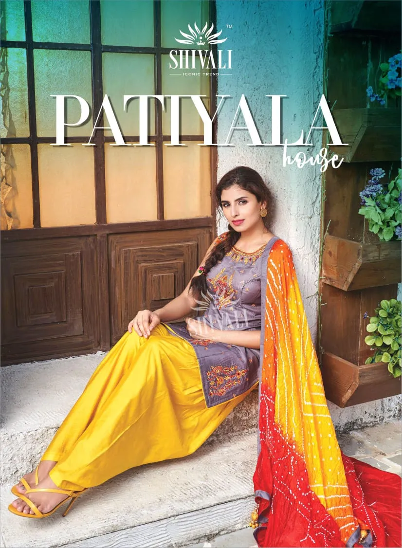 Shivali Fashion Patiala House Fancy Designer kurti Collection